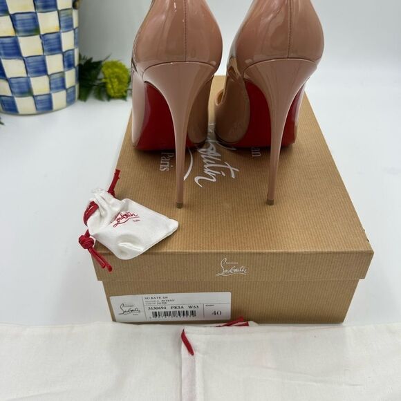 Women’s Christian Louboutin so Kate 120 heels size 40 made in Italy - Picture 10 of 12